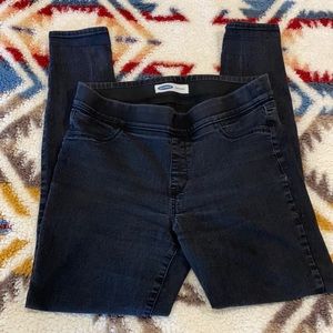 Old navy elastic waist super skinny 14 tall jeans